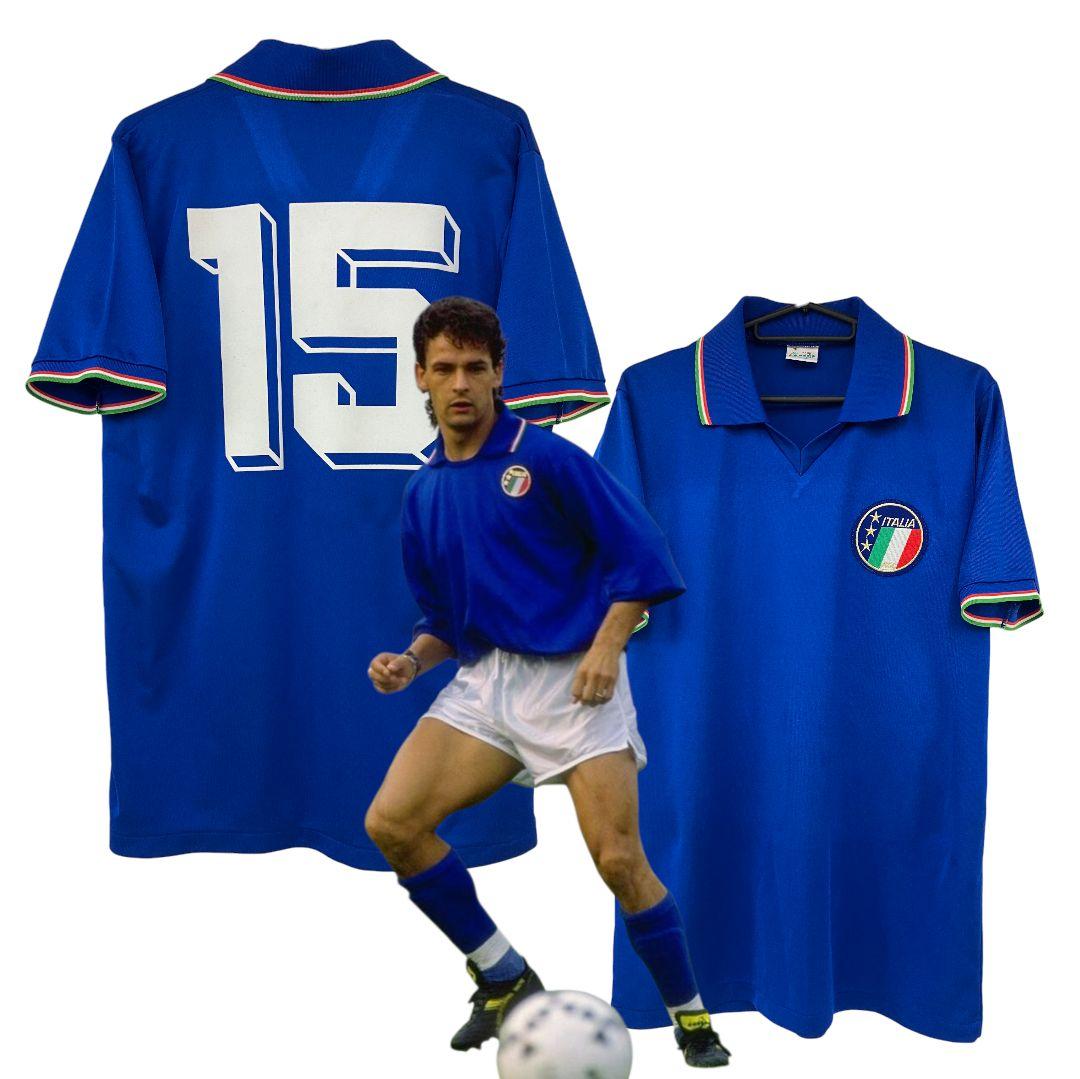 1990 イタリア代表　ロベルト・バッジョ　オフィシャル　当時物ユニフォーム