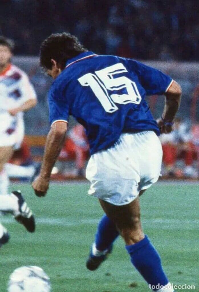1990 イタリア代表　ロベルト・バッジョ　オフィシャル　当時物ユニフォーム