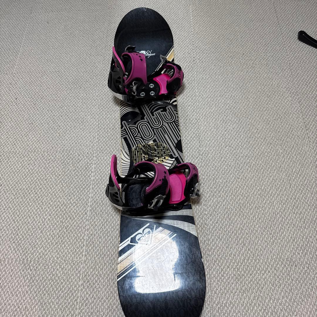ロキシー　スノーボード　2点セット　Roxy バインディング付き　137