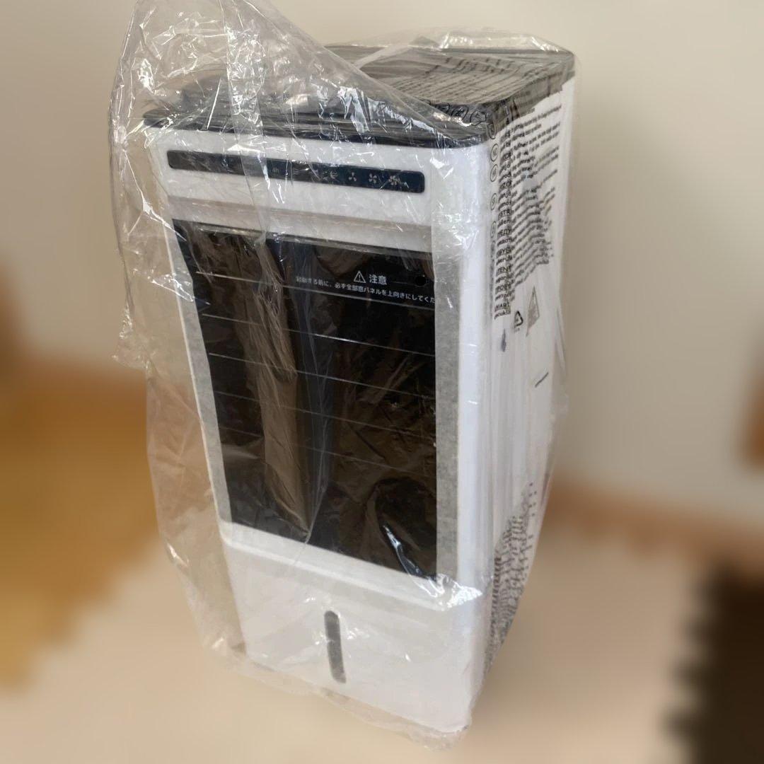 新品　冷風機 ホワイト リモコン付き