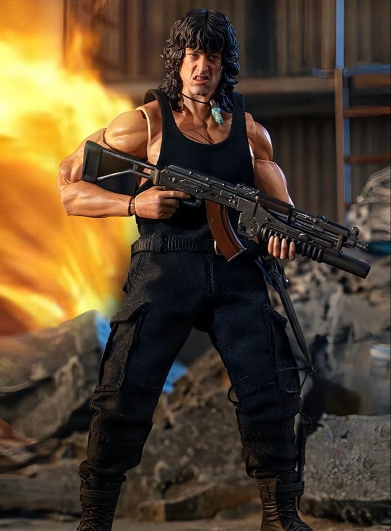 HIYA TOYS 1/12 ランボーⅢ フィギュア