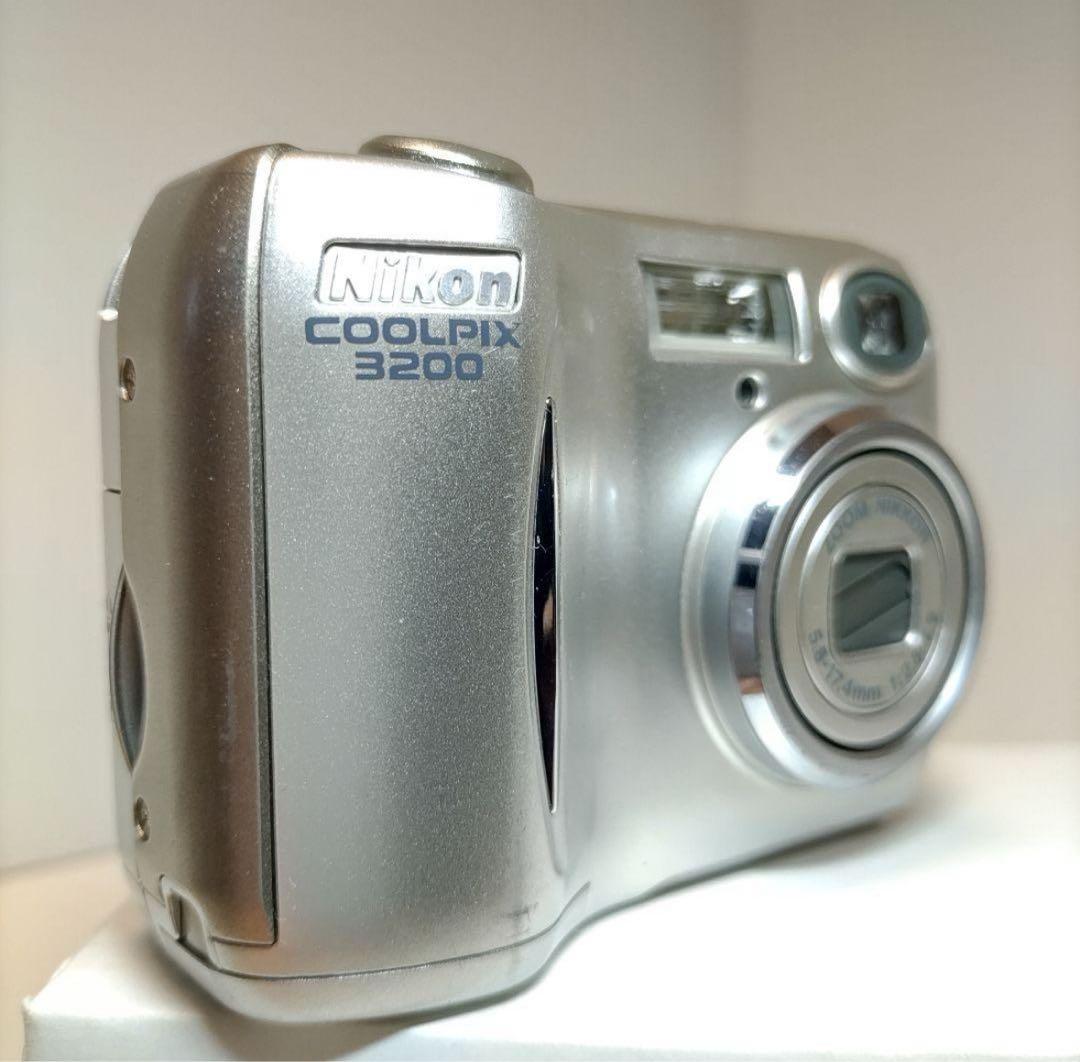 【動作確認済み】ニコン COOLPIX 3200 オールドコンデジ デジカメ