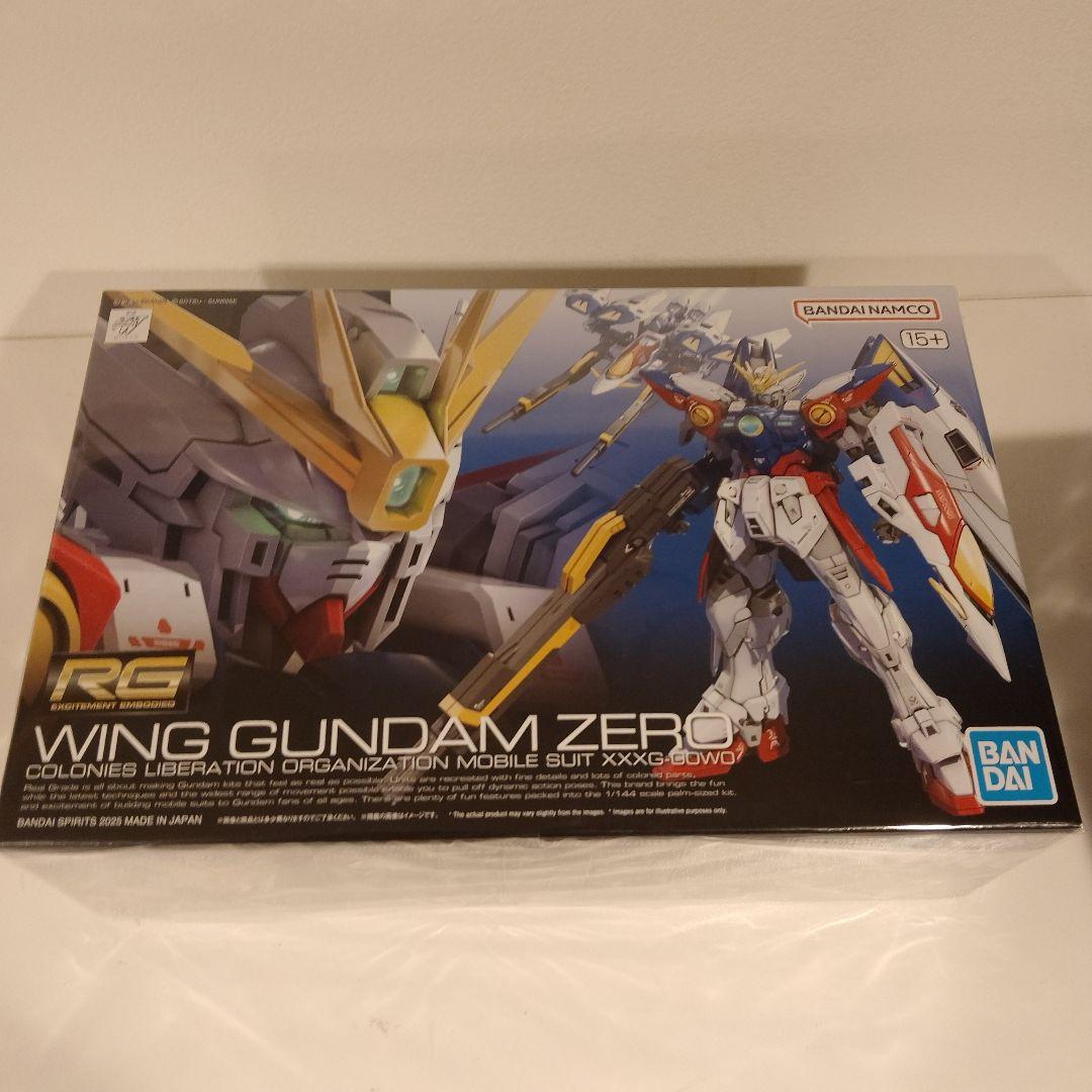 MGウイングガンダムゼロ EW　RGウイングガンダムゼロ