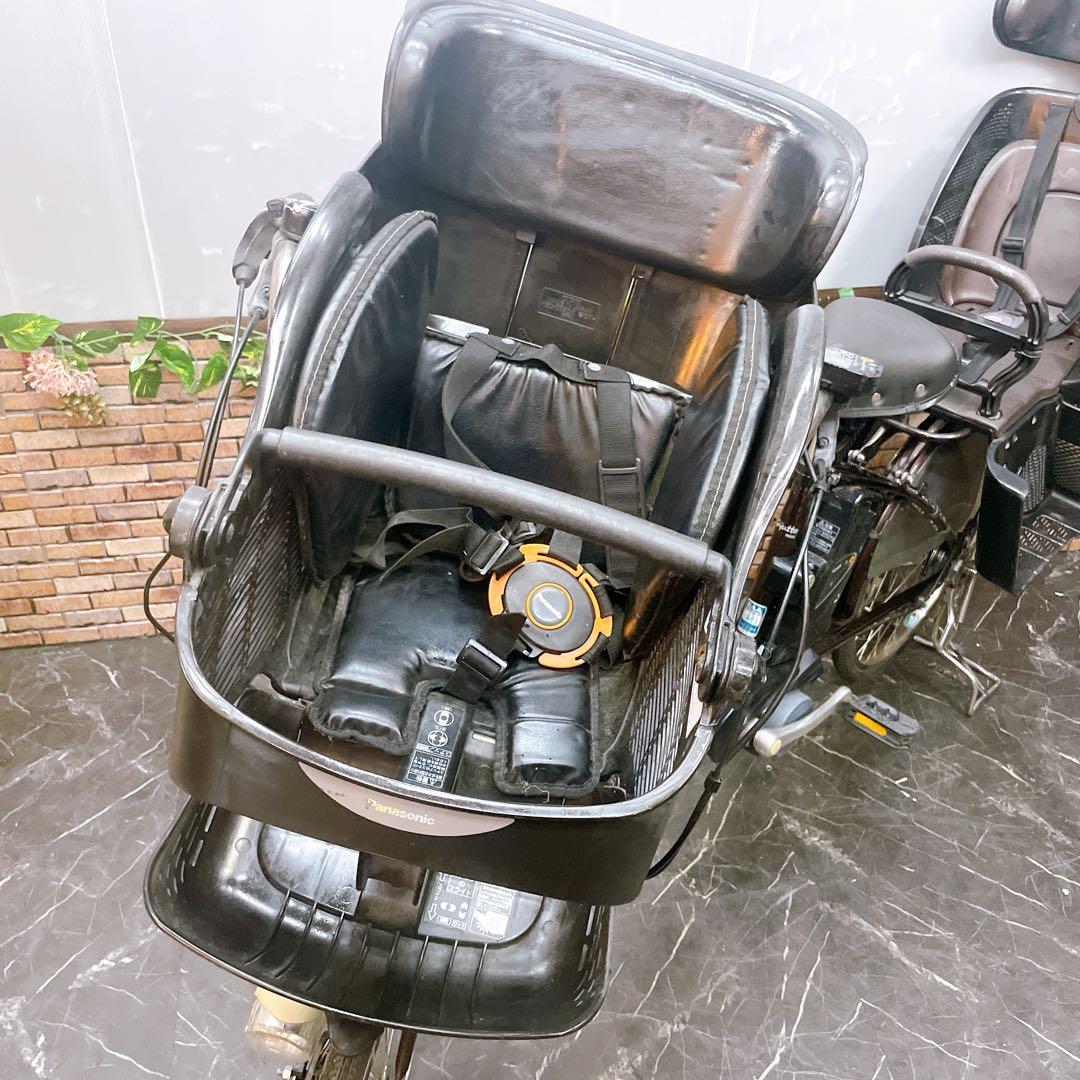 【20】子供乗せ電動自転車 Panasonic Gyutto mini ブラウン