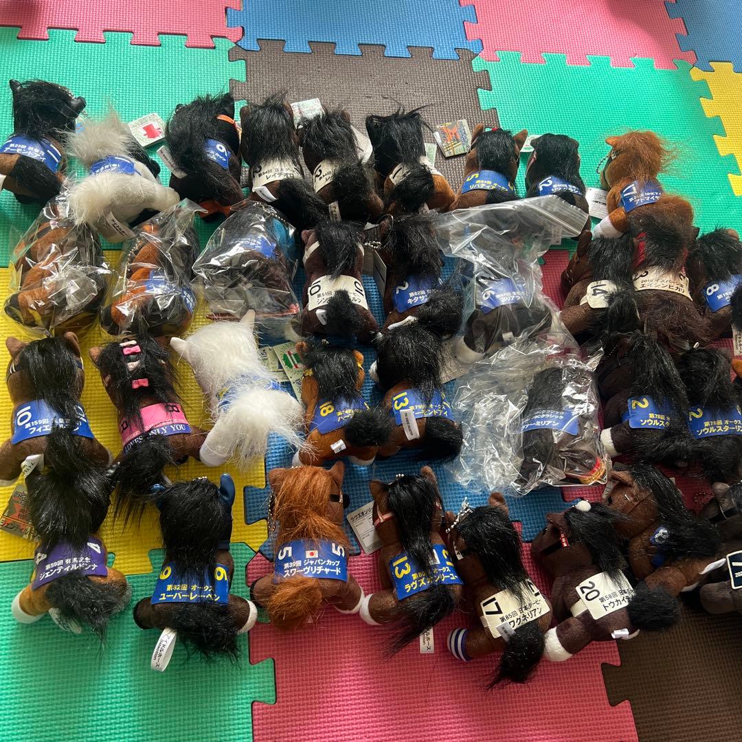 【貴重】競馬　アイドルホース　ぬいぐるみ　まとめ売り　ゼッケン　ウマ娘