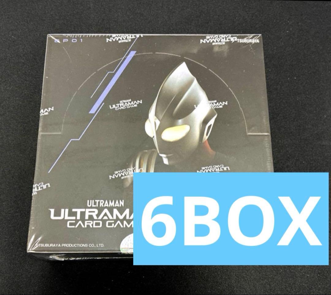 ウルトラマンカードゲーム 地球の守護者たち BP01 6BOX 新品未開封
