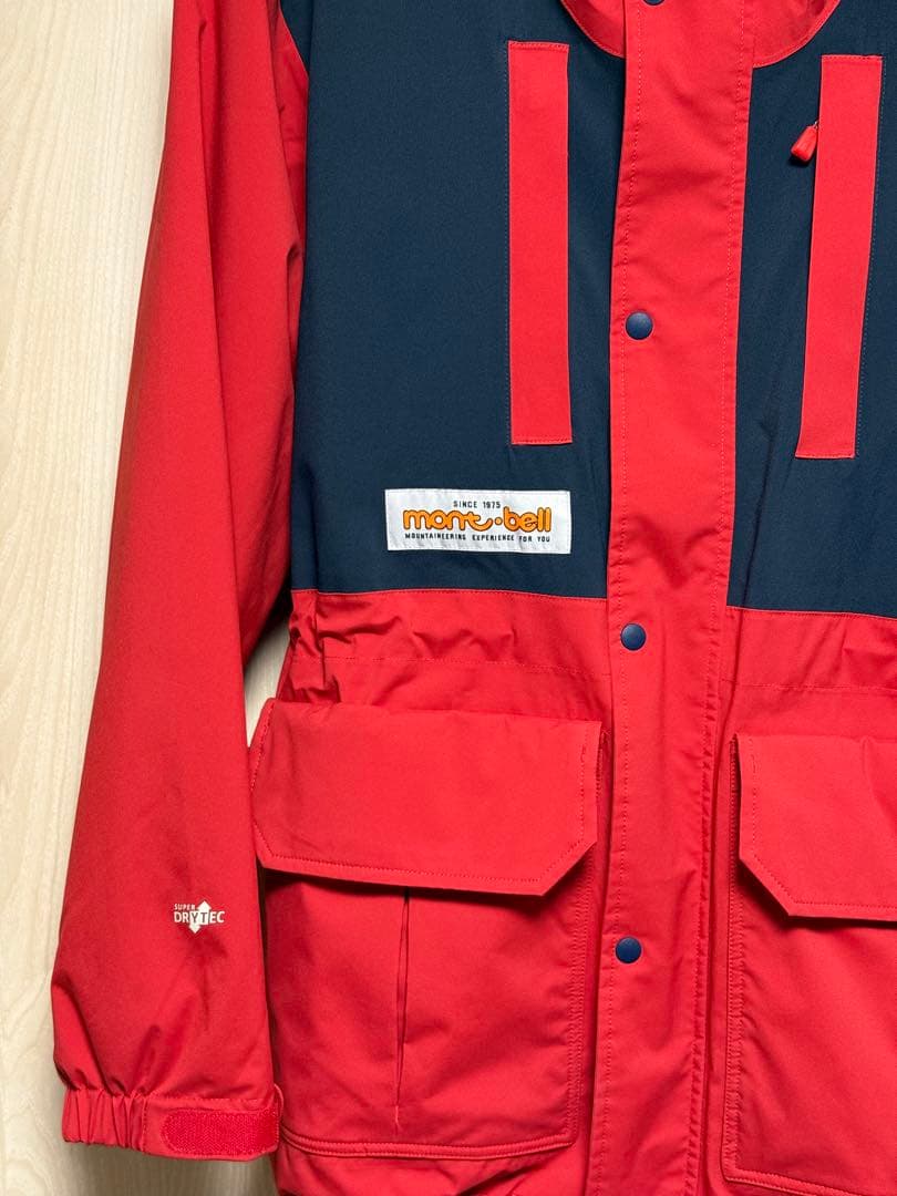mont-bell／モンベル／50th スーパードリューパーカ／レッド／M