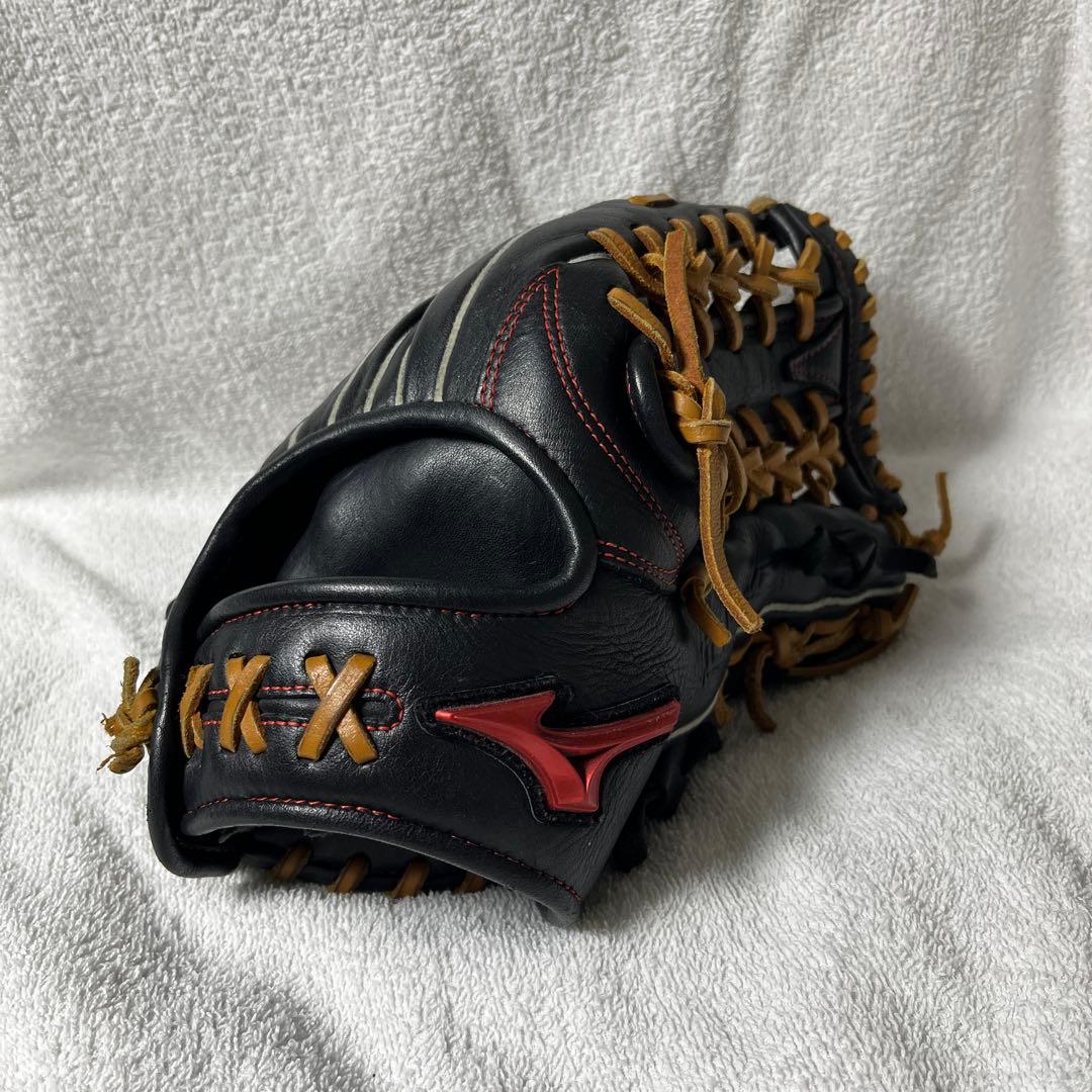 【美品】ミズノ 軟式 外野手用 グローブ ウィルドライブ サイズ14 即戦力