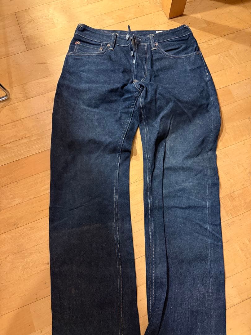 EVISU カスタムメイド ダークデニム 29x34