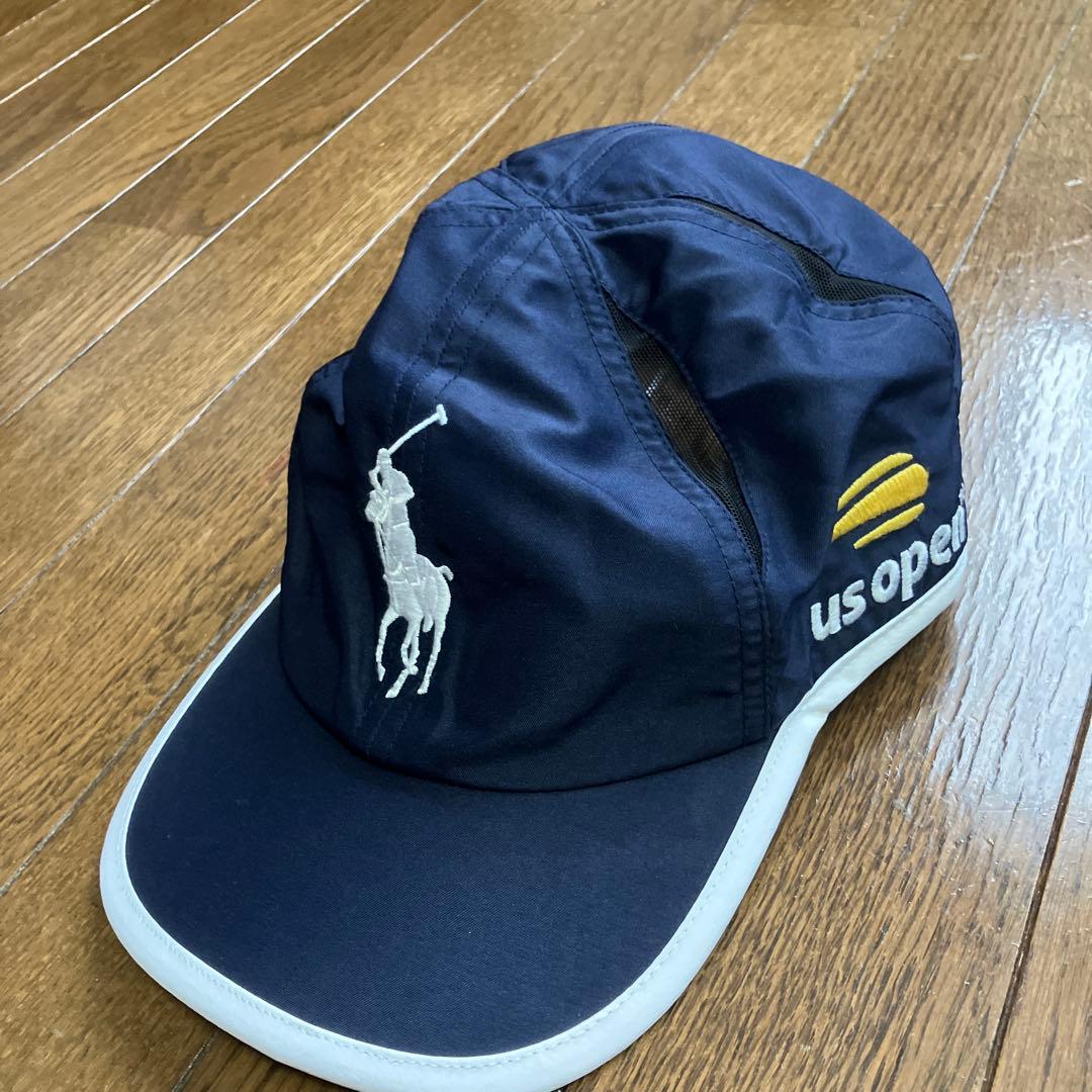 ラルフローレン　US open テニス　　ベースボールキャップ　ネイビー