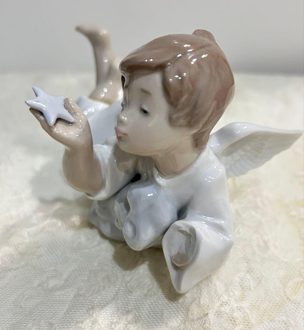 【訳あり】リヤドロ LLADRO フィギュリン 2体セット（花欠け・手破損あり）