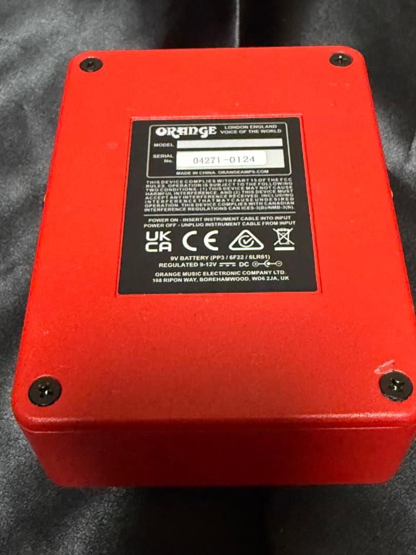 ORANGE TWO STROKE ギターエフェクター