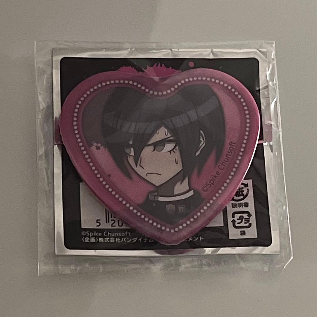 ダンガンロンパ ハート缶バッジ ナンジャタウン 最原 終一 テレ顔 照れ顔