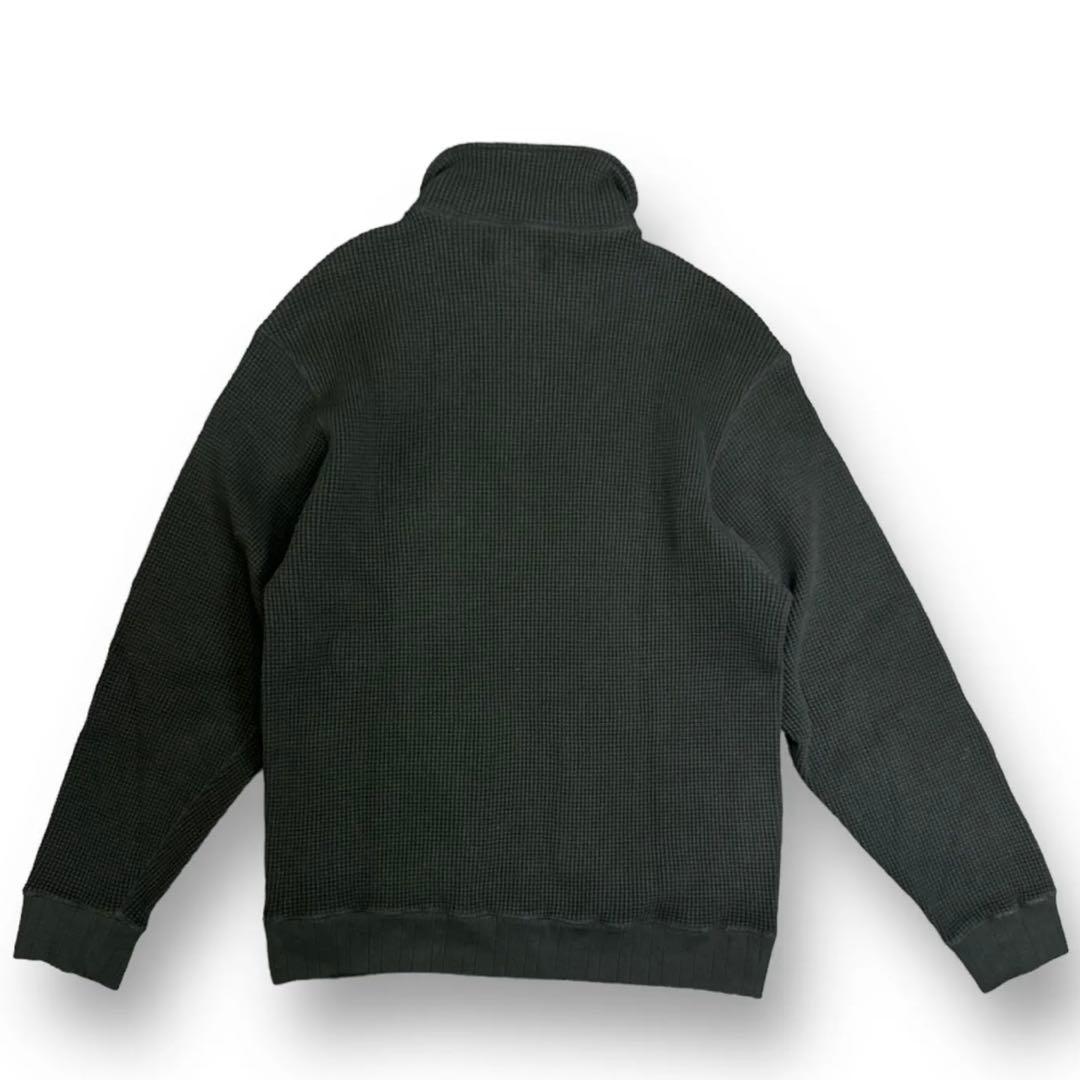 fake ass flowers ハーフジップスウェット