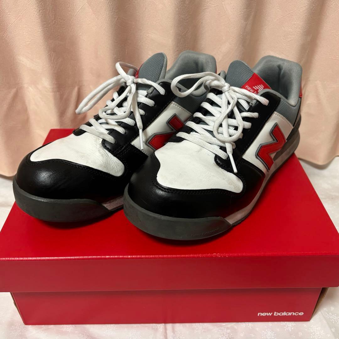 New Balance 安全靴 JSAA A種 軽量 幅広 作業靴 25cm