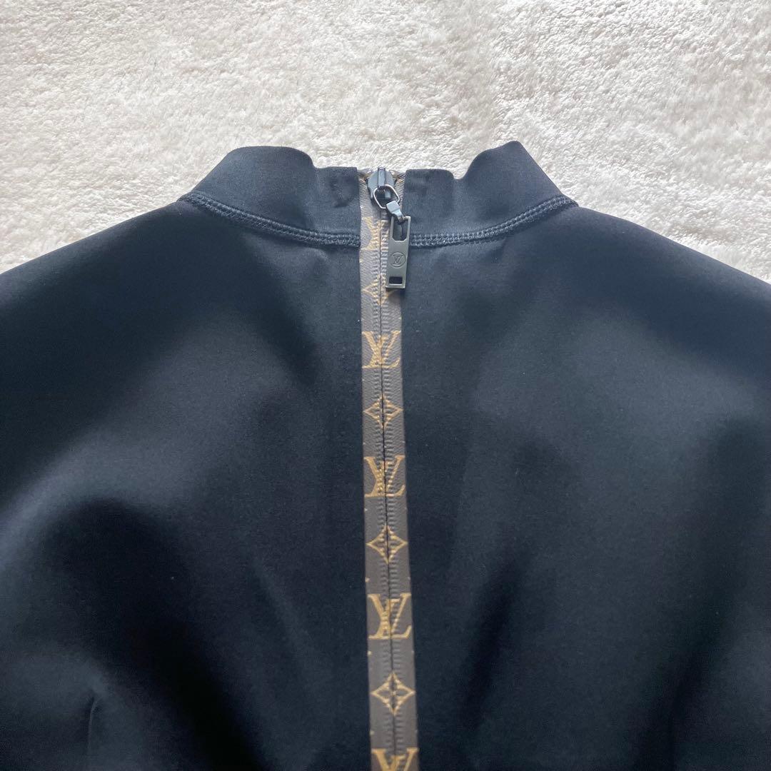 ★美品★ルイヴィトン　ショートスリーブハイネックフィットドレス 34 付属品あり