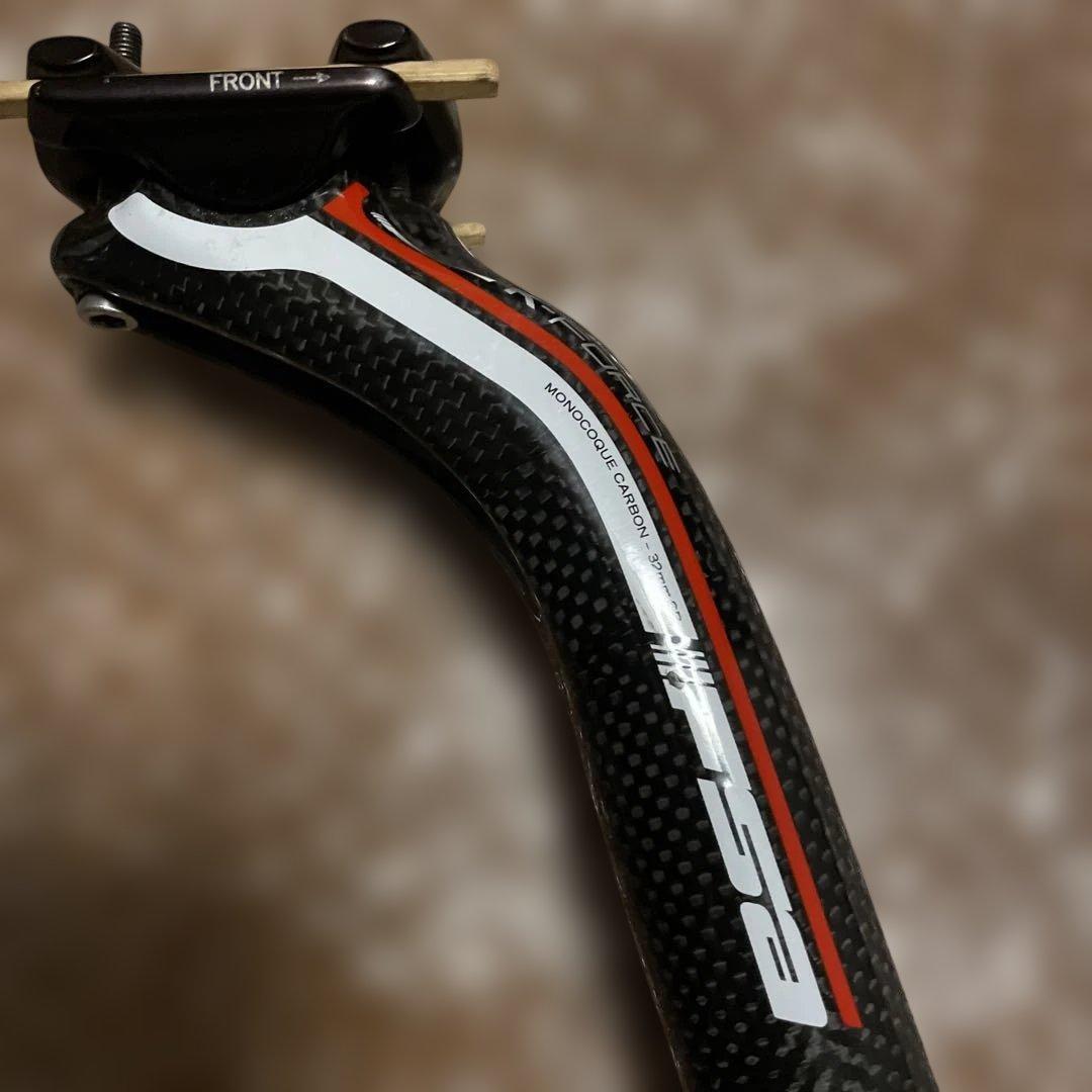 FSA 32mm後退 やぐら下までカーボン一体 吸収力抜群 φ31.6