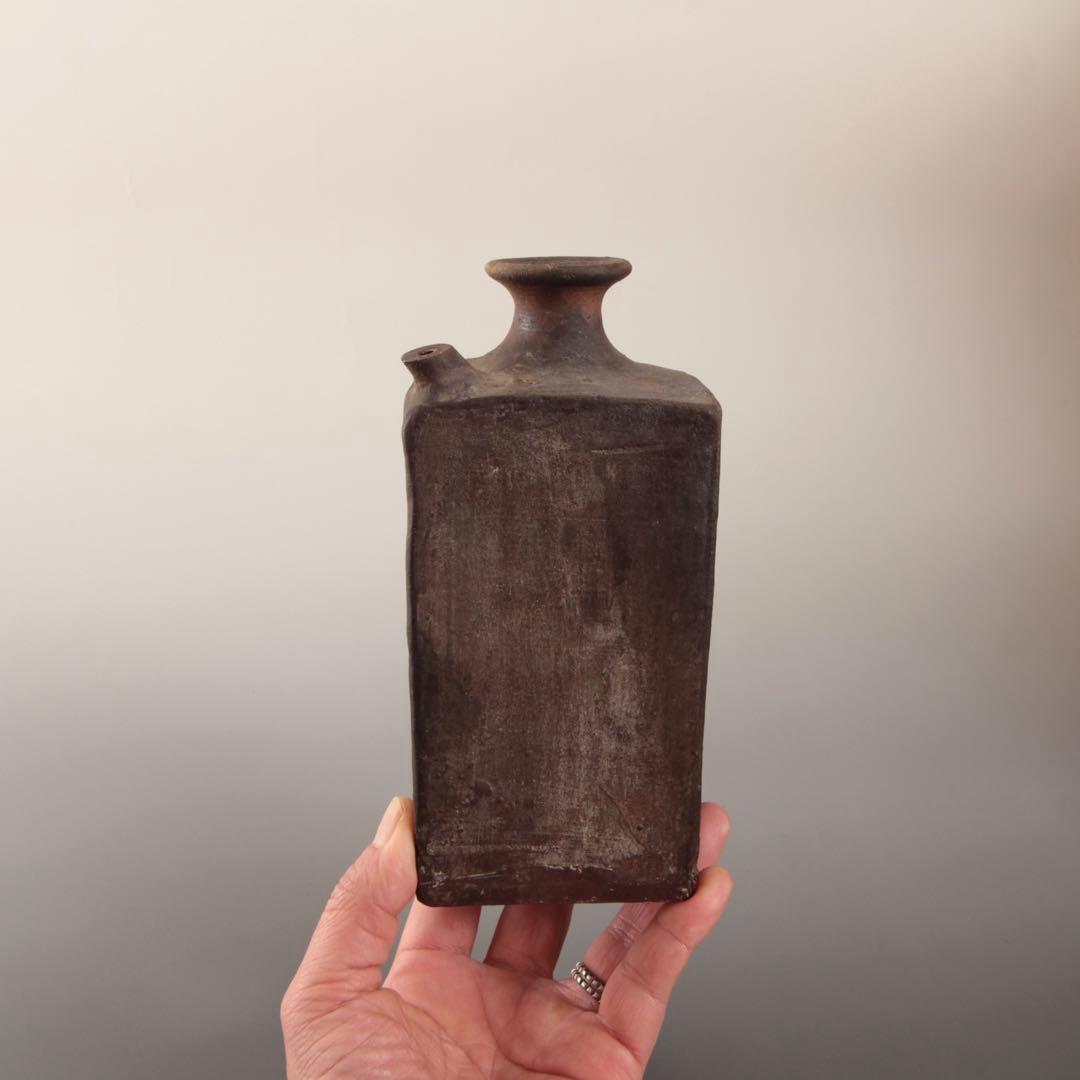 角徳利 徳利 酒器 四方形徳利 古道具 アンティーク 四方形 酒器 酒注