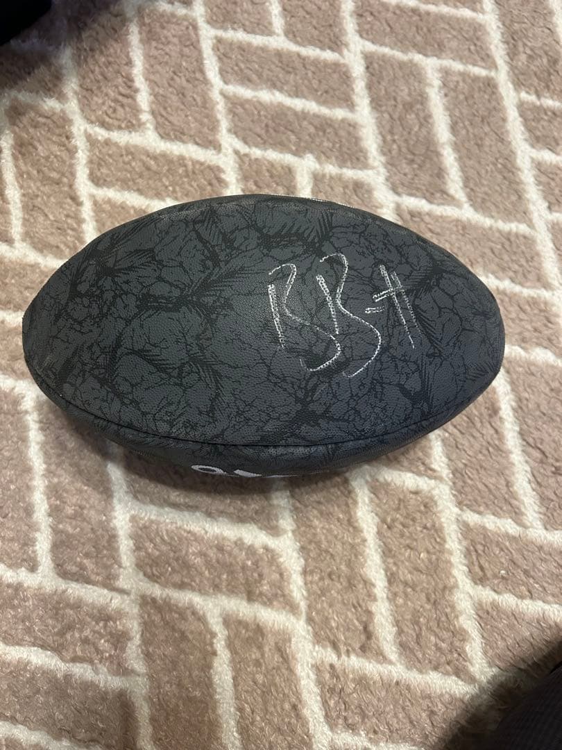 adidas ALLBLACKS ラグビーボール　ボーデンバレット選手サイン入り