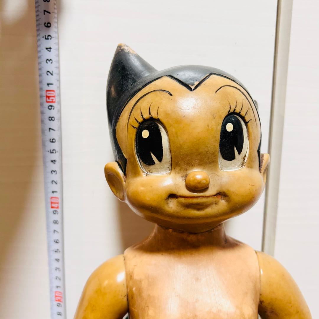 【当時物】鉄腕アトム ソフビ フィギュア 約55cm 昭和レトロ 人形 アニメ