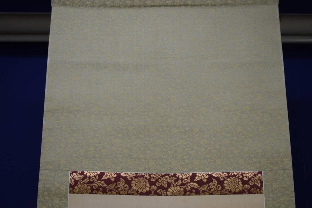 真作/三井飯山/椿画賛/布袋屋掛軸HI-563