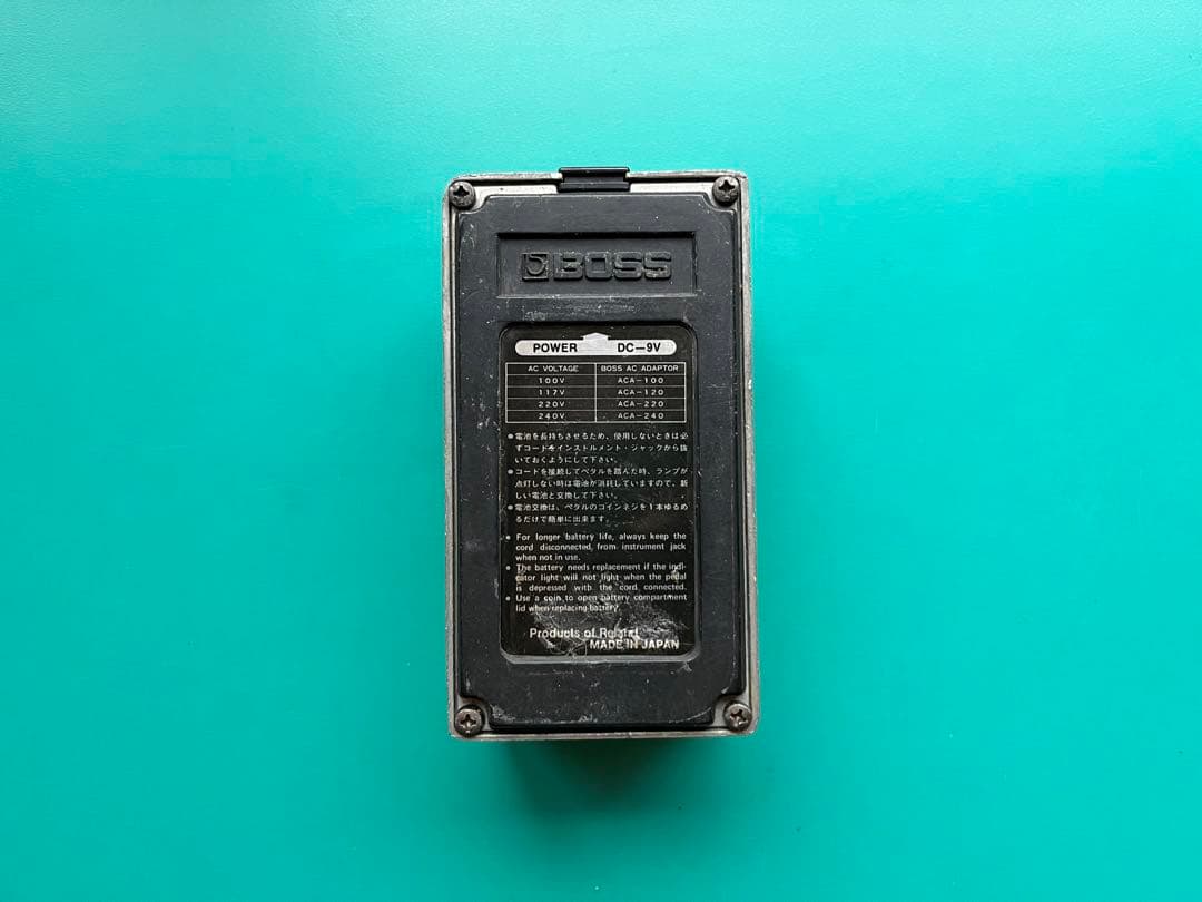 BOSS Over Drive OD-1 銀ネジ