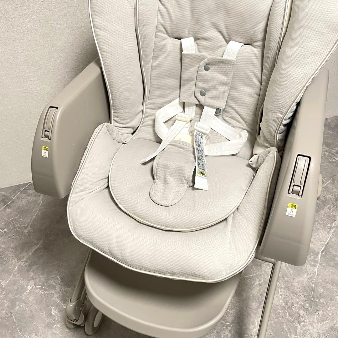 【美品】アップリカ ユラリズム スマート プレミアム　ハイローチェア