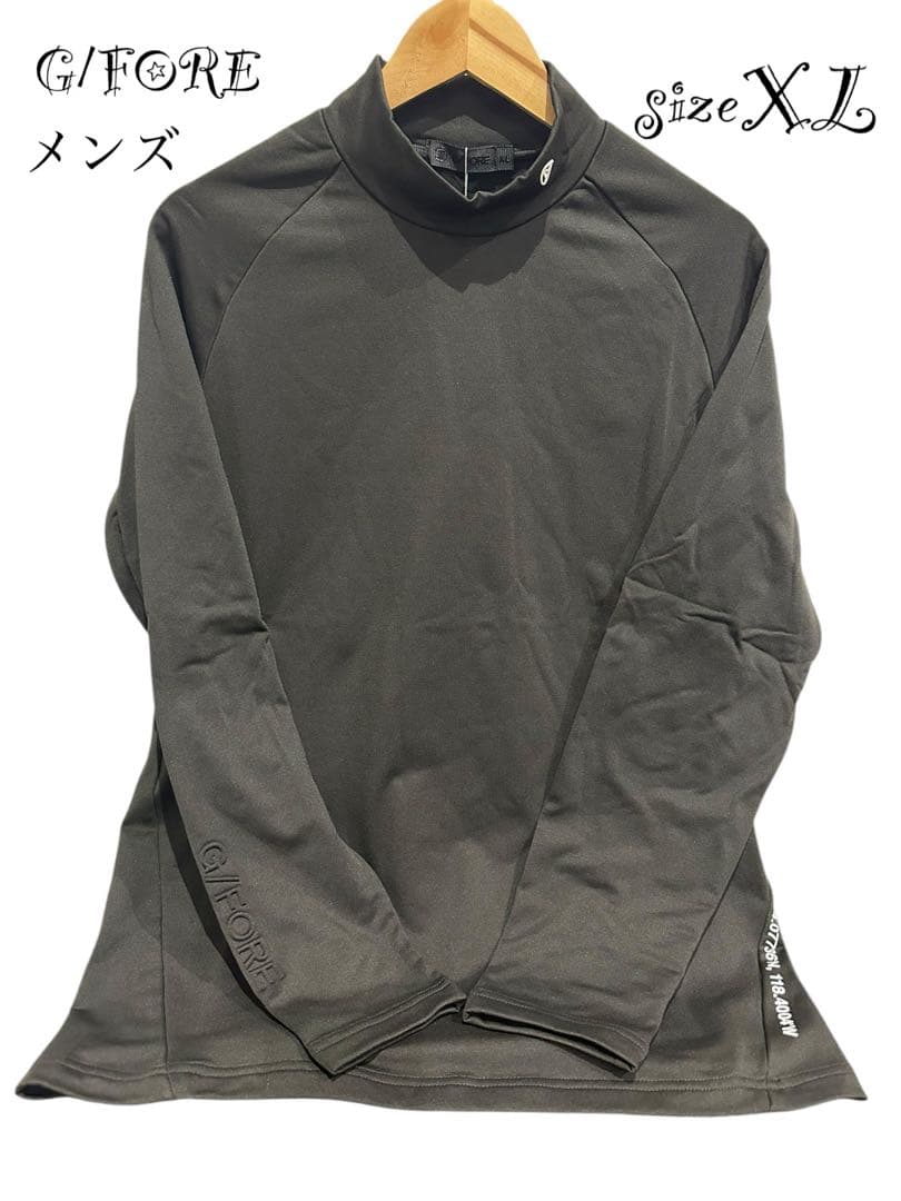 ラスト1点海外G/FOREジーフォアメンズ裏起毛モックネックsizeXL