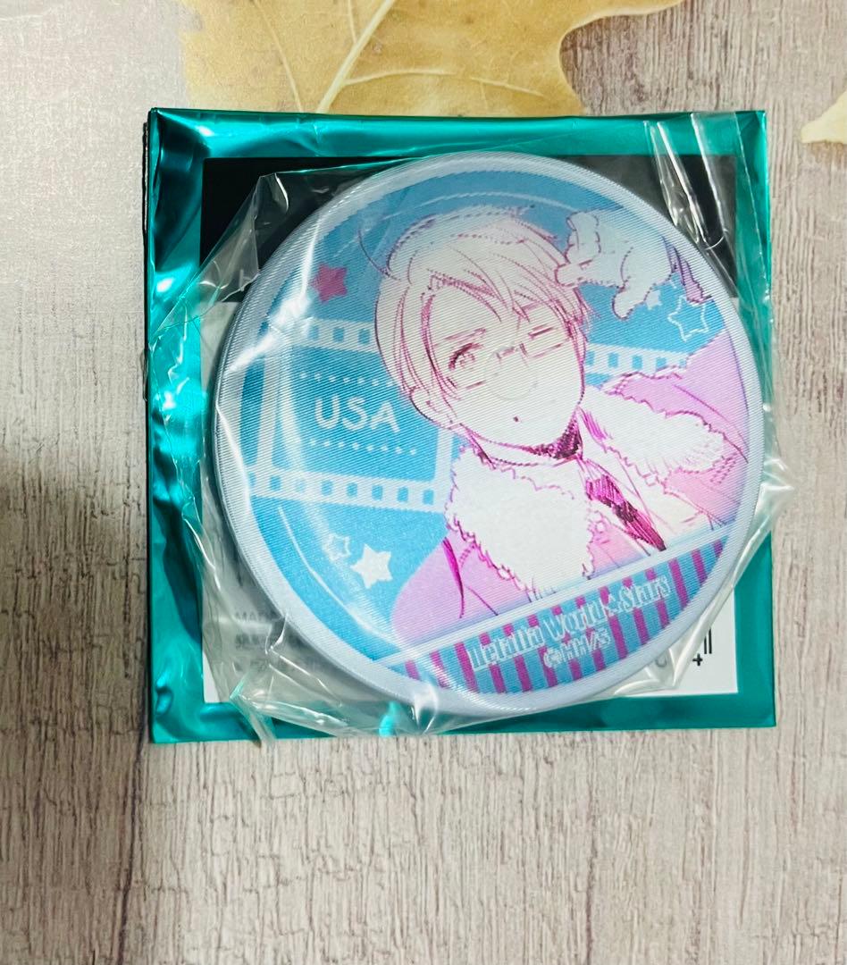 d*2様 ヘタリア　アメリカ　チェンジング　缶バッジ