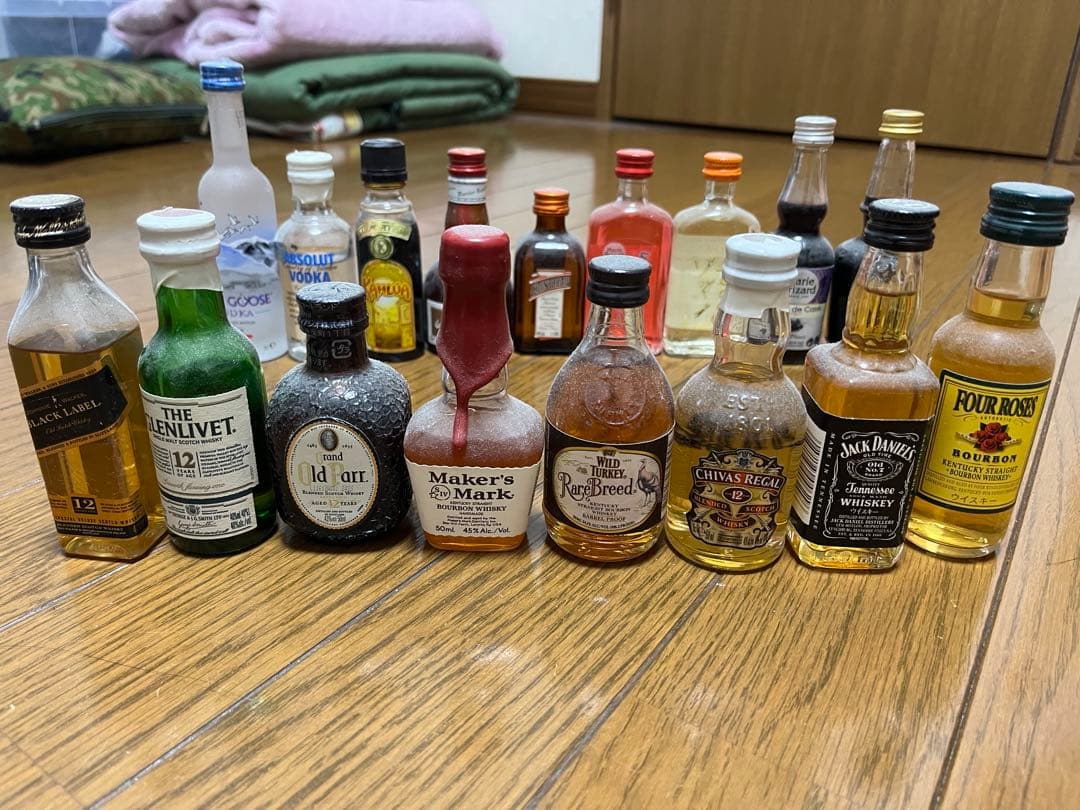 ウイスキー等　ミニボトルセット
