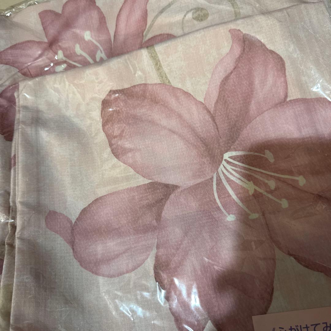 sugar 大人スウィート/ピンク地x百合浴衣　浴衣・帯・下駄+☆兵児帯付き☆