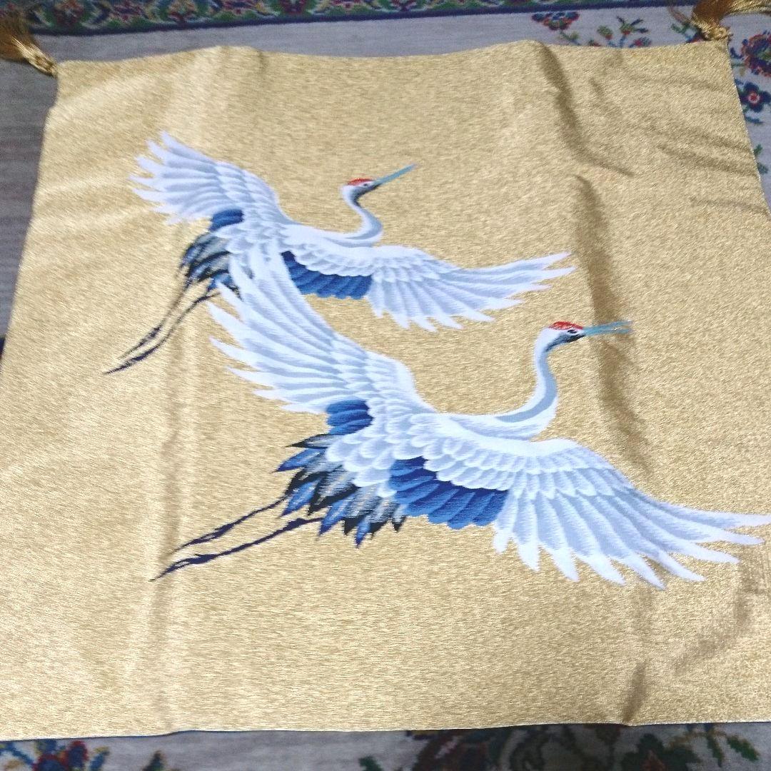 祝掛袱紗 綴織 爪掻き本つづれ織り