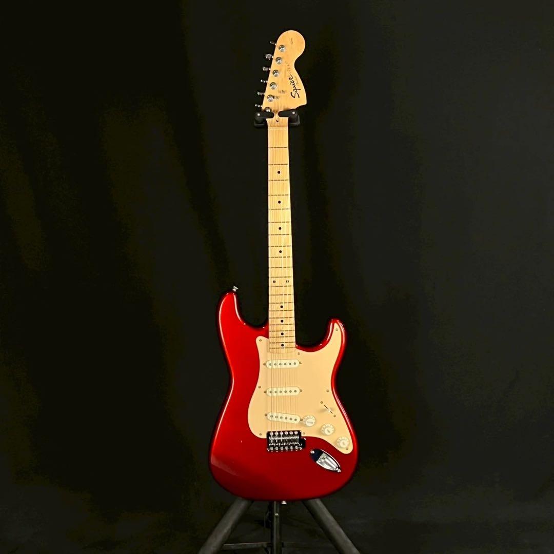 Squier ストラト 赤(CAR) affinity stratocaster