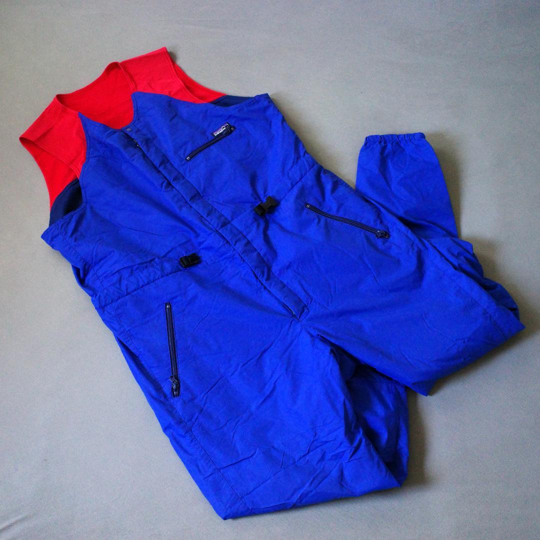 【希少】91年 パタゴニア キャプリーン ラインド シェルドビブ XL USA製