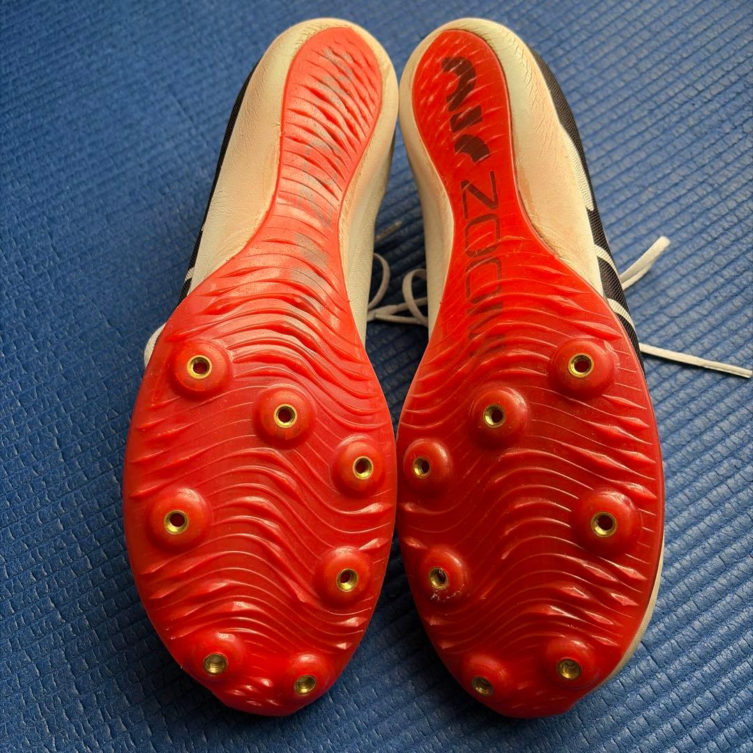 ナイキ エアズーム マックスフライ モアテン27.0cm ホワイト