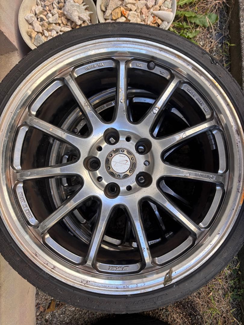 あ*お様 work emotion 11R 18インチ 7.5J +38 114