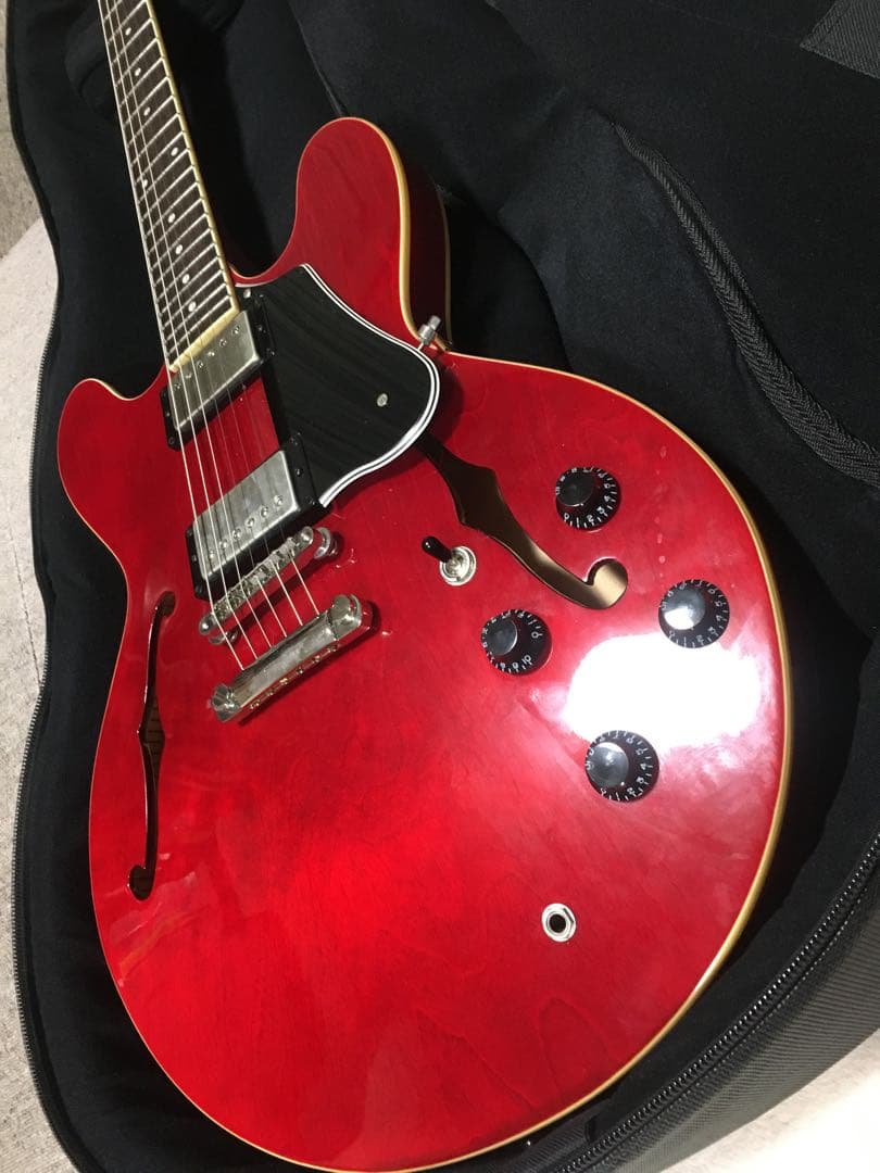 CORT SOURCE【極美品！調整済】ES-335 セミアコ ギグバッグ付き