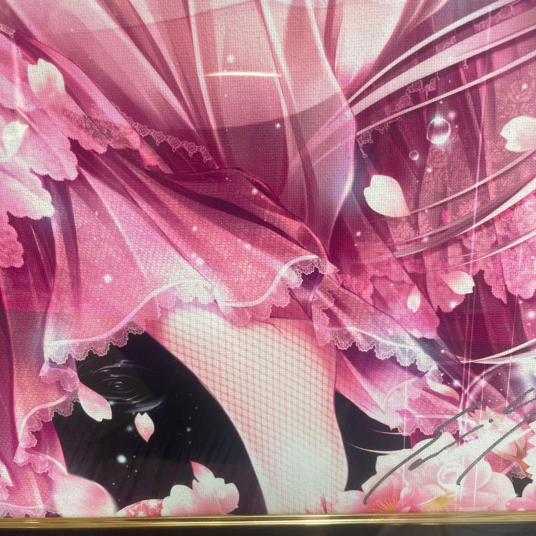 ♥️美品！てぃんくる 雪月華舞 ー凛ー Ｃ/Ｅ サイン入り 額付き 10/70