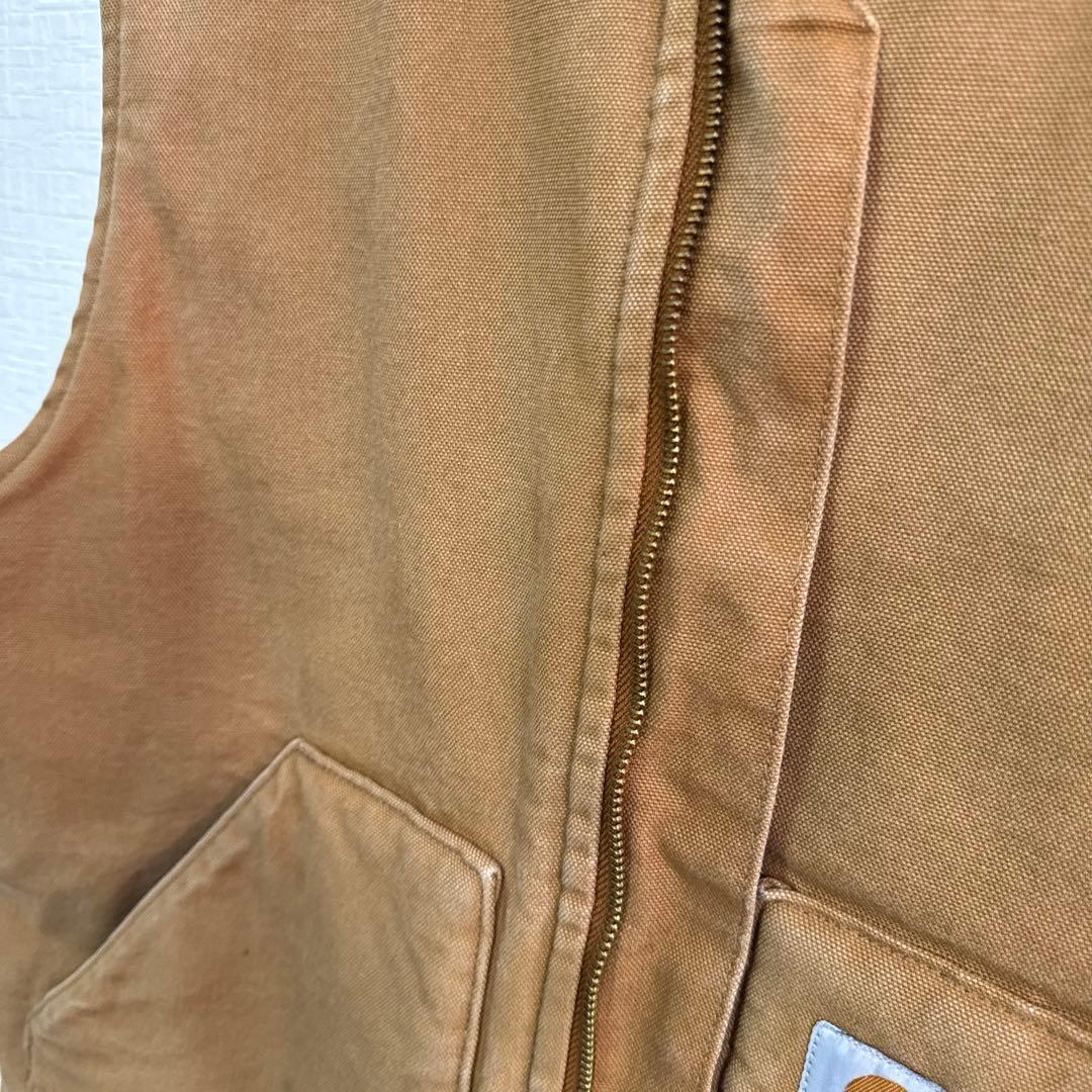 A*o様 カーハートCarhartt ブラウン ダックベスト