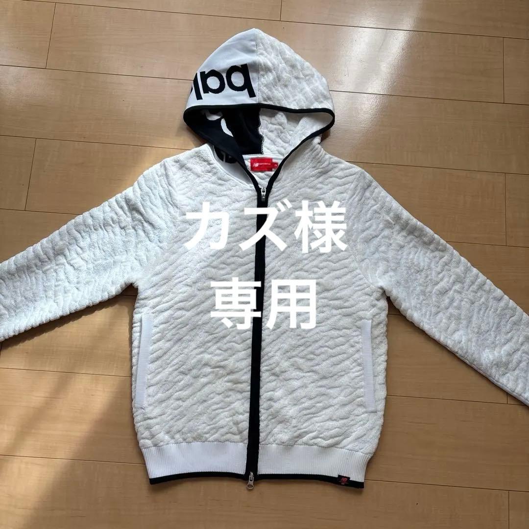 new balance golfフード付きジャケット サイズ2