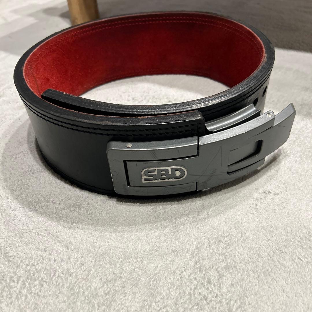 【処分価格】SBD 13mm パワーベルト　新ロゴサイズL
