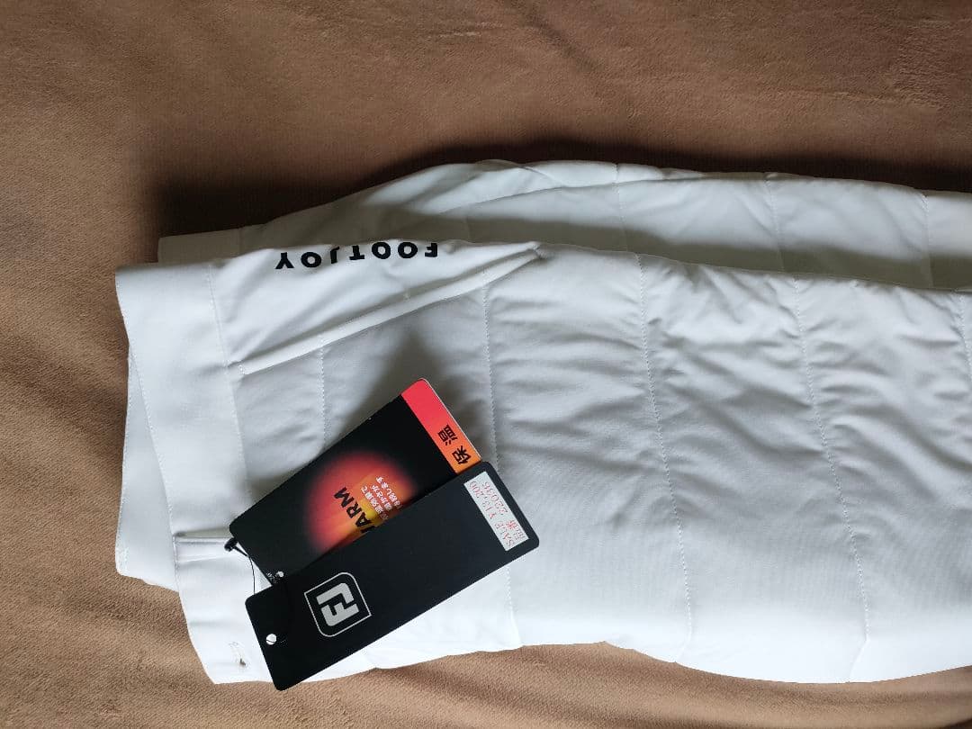 ゴルフ用　暖パン白　F J