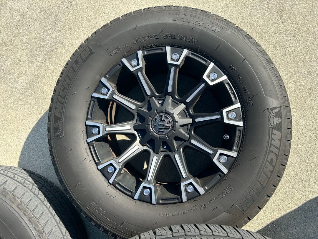 マーテルギア　モンスター4本セット265/65/r17【美品】