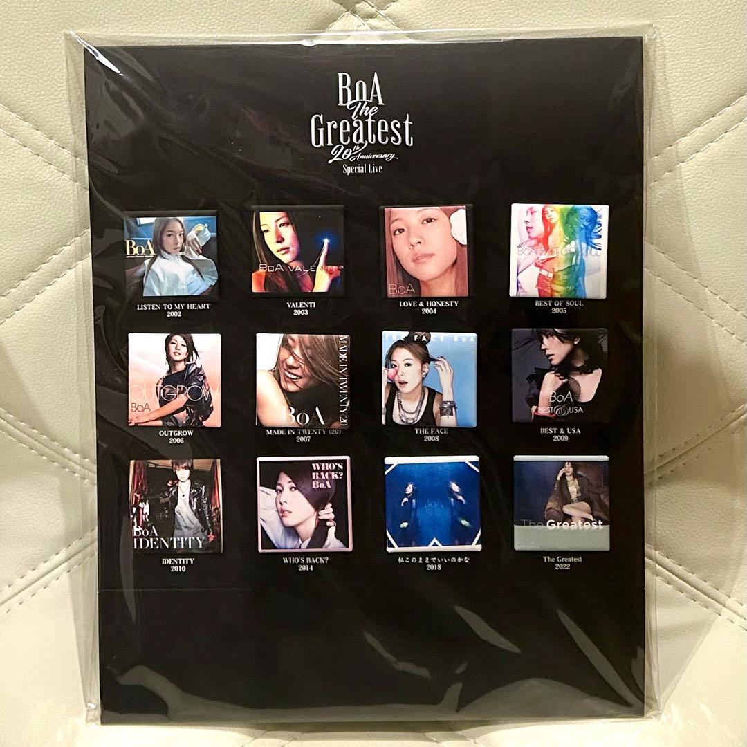 BoA缶バッジコレクション