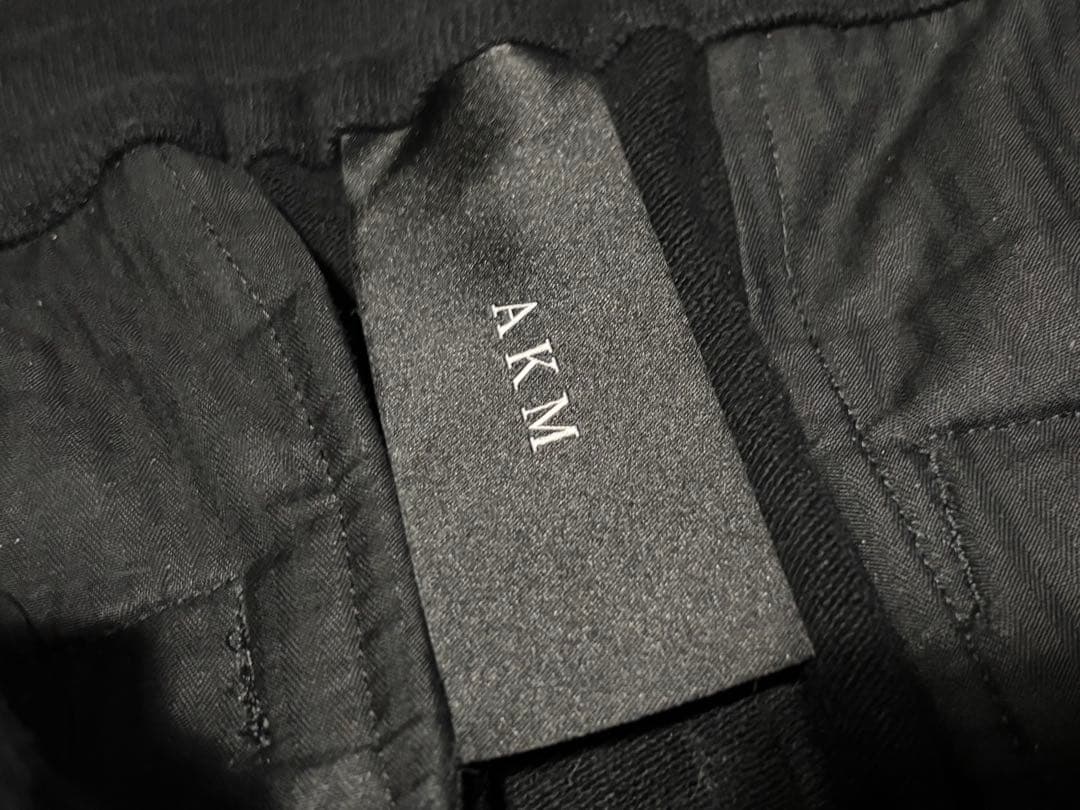 定価7万AKM STRETCH EASY RIB スウェットパンツ