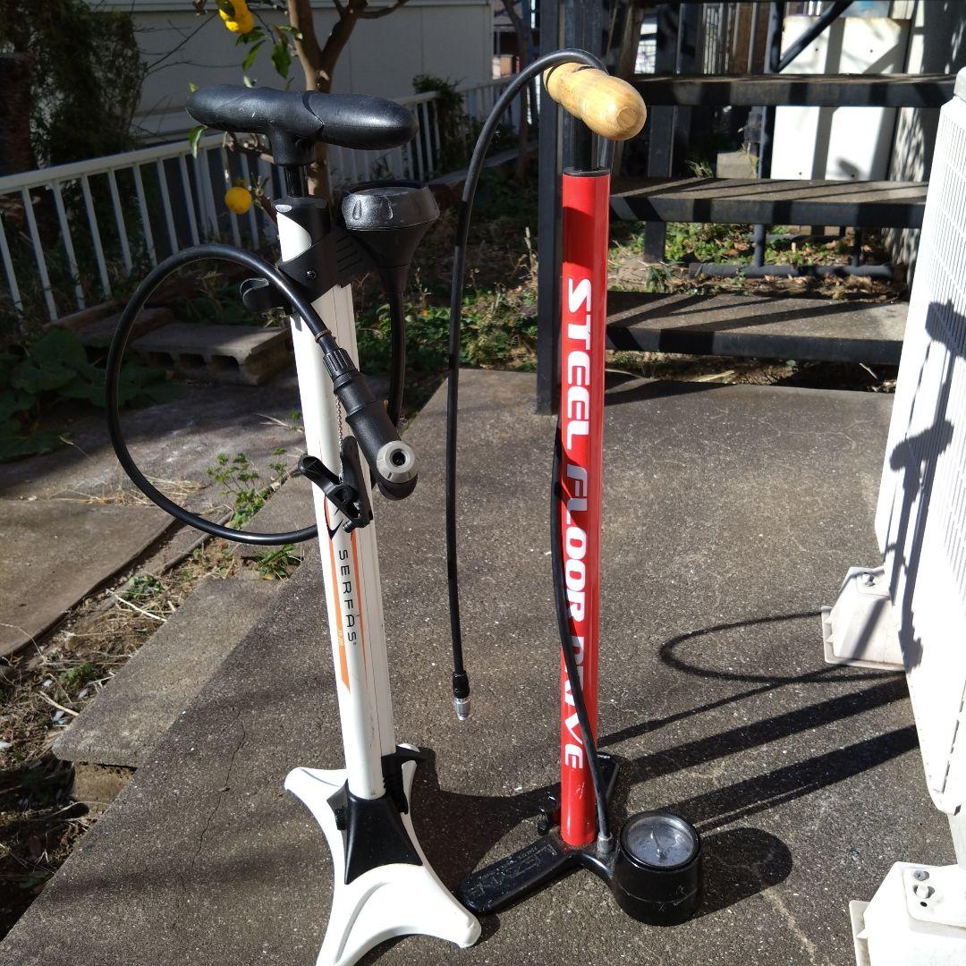 【美品】LEZYNE レザイン フロアポンプ、他