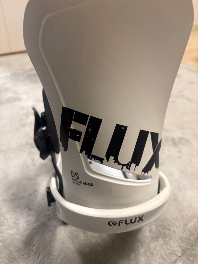 FLUX DS 22-23 L スノーボード　バインディング　ホワイト