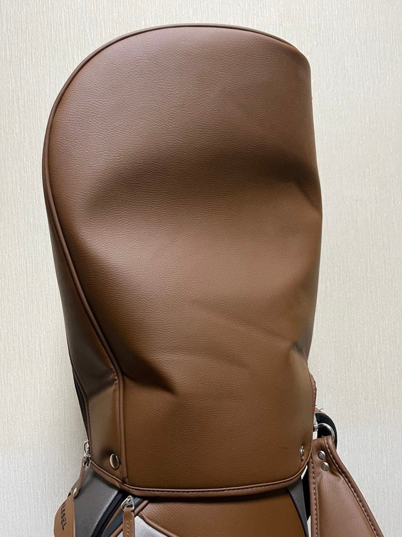 Vessel ベゼル ブラウン ゴルフバッグ APX Staff