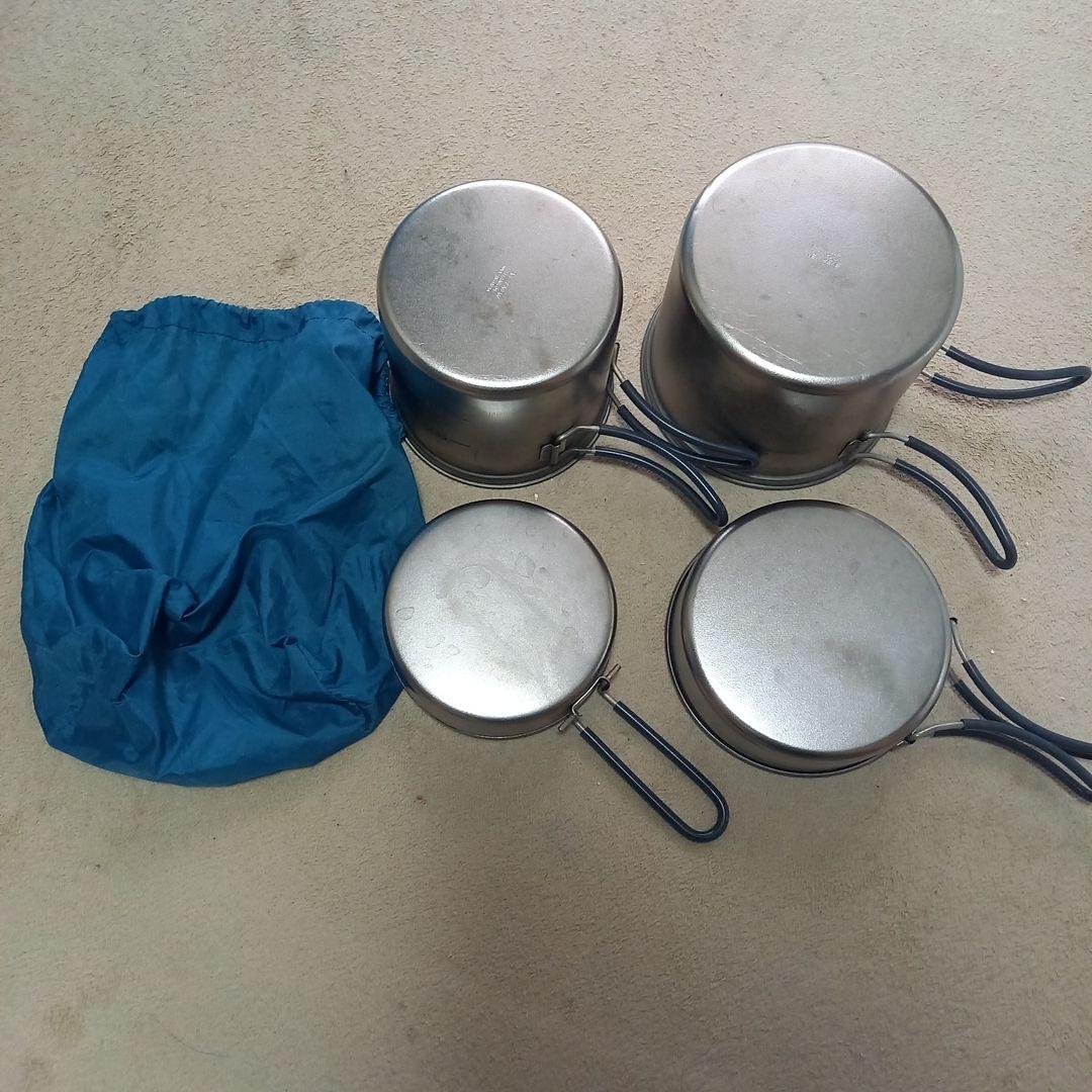 エバニューチタンクッカー深型2点＋EPI GAS他カトラリーセット