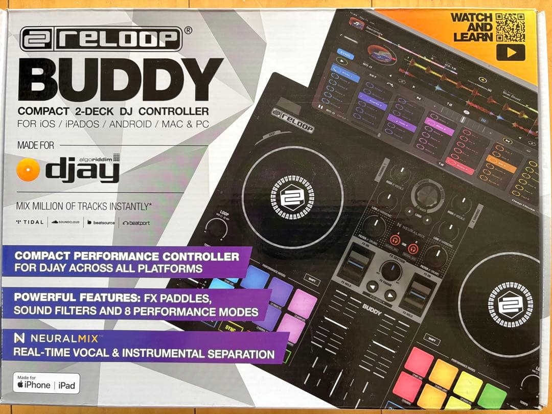 1531様　Reloop Buddy DJコントローラー